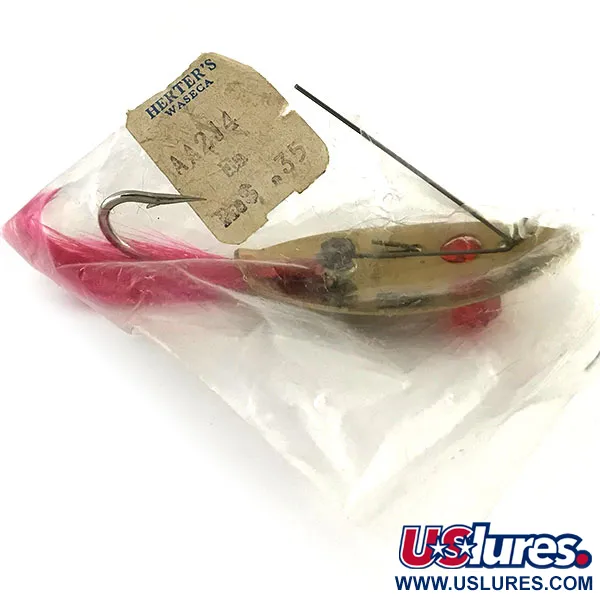 Weedless Herter's Lepel, Goud / Rood, 6g, Wierbeschermer, #9232