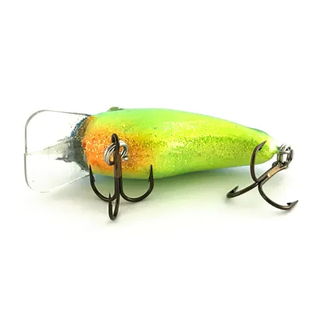 Strike King KVD 1.5 Hard Knock Crankbait, Chart/Blauwe Glitter, 10g, #9280