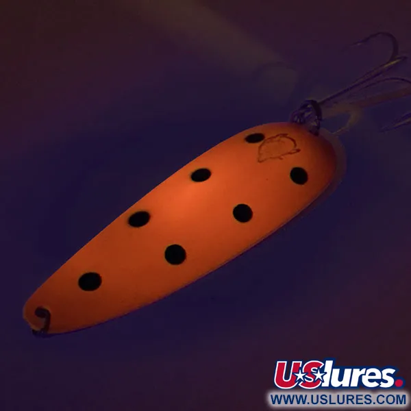 Eppinger Dardevle UV Lepel, Oranjerood/Zwart/Nikkel, 28g, #9289