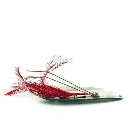 Eppinger Weedless Dardevle Dardevlet Lepel,Groen/Wit,21g,#9290