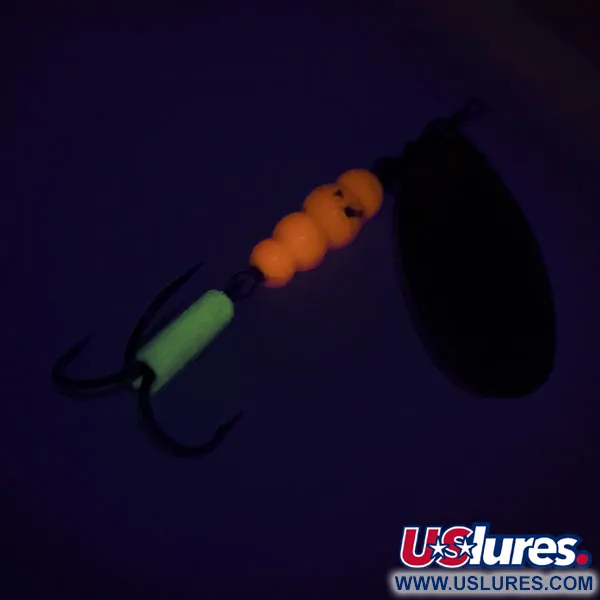 Mepps Aglia 5 UV Spinner, Goud, 14g, UV-reactief, #9322