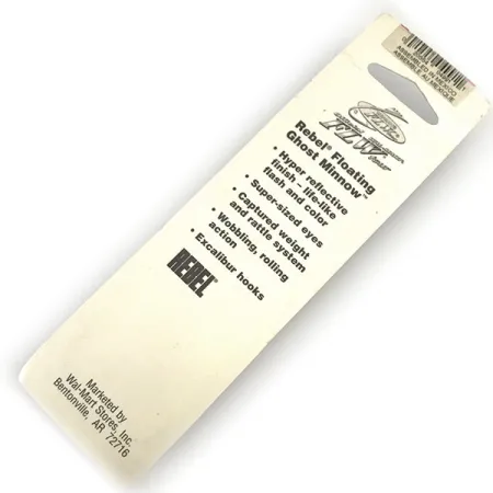 Rebel Floating Ghost Minnow Plug, Forel, 7g, Ratel, #9301