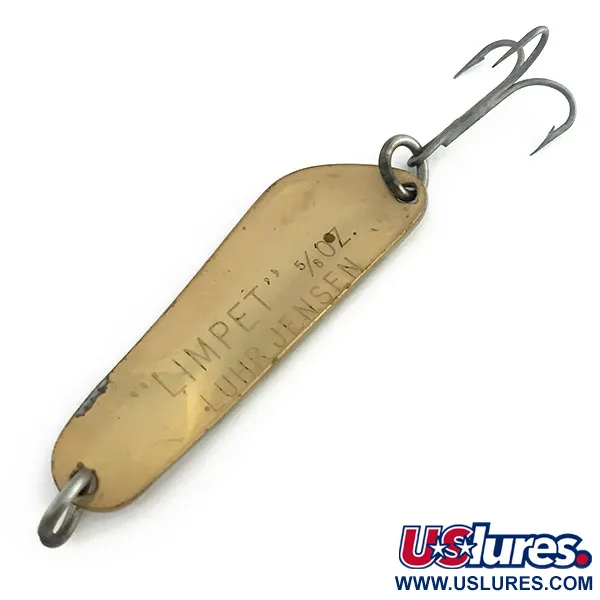 Luhr Jensen Limpet Lepel, Messing, 16g, Vintage, #9320