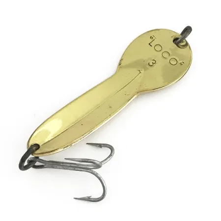 Glen Evans Loco 3 Lepel, Gold, 17g, gefacetteerd, #9300