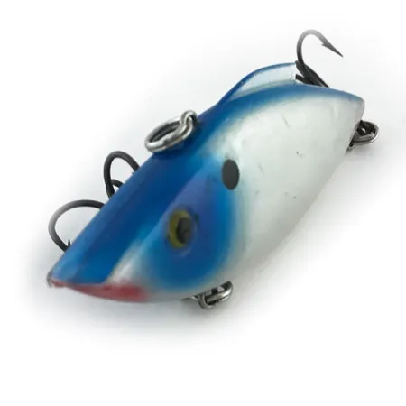 Bill Lewis Rat-L-Trap Lipless Crankbait, Blauw-Wit, 21g, Ratel, #9327