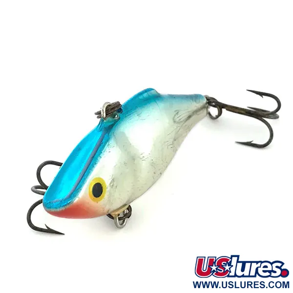 Rapala Rattl'n RAP Lipless Crankbait, Blauw Chroom, 12g, Zinkend, #9330