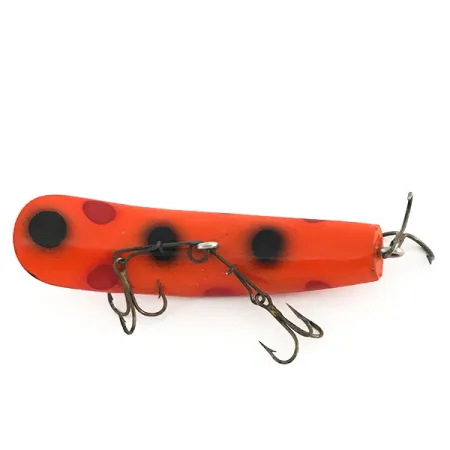Yakima Bait FlatFish X5 Plug, Rood/Zwart, 7g, Banaanvorm, #9339