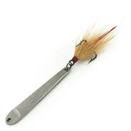 Hopkins No=Eql 2 Lepel, Hammered Nickel, 14g, Bucktail-Dreg, #9341