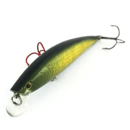 Matzuo Phantom Minnow Plug, Groen/Goud, 9g, Ratel, #9475