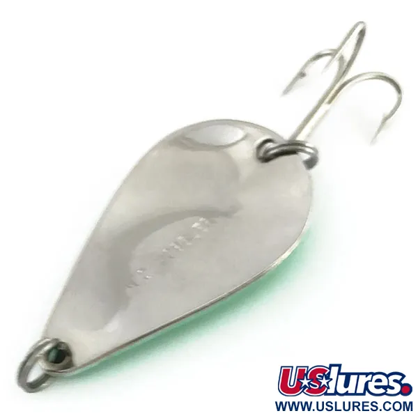 Acme K.O. Wobbler Glow Lepel, Wit/Groen, 21g, Sonic Tail, #9370