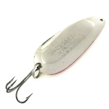 Eppinger Dardevle Dardevlet Lepel, Nikkel/Rood, 21g, Vintage, #9376