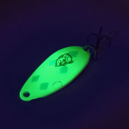 Eppinger Dardevle Devle Dog 5200 Lepel, Nickel/Chartreuse, 7g, #9384