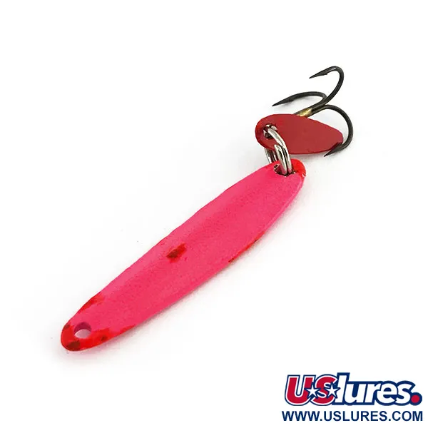 Bay de Noc Swedish Pimple Verticale Jig, Roze, 5g, UV-actief, #9385