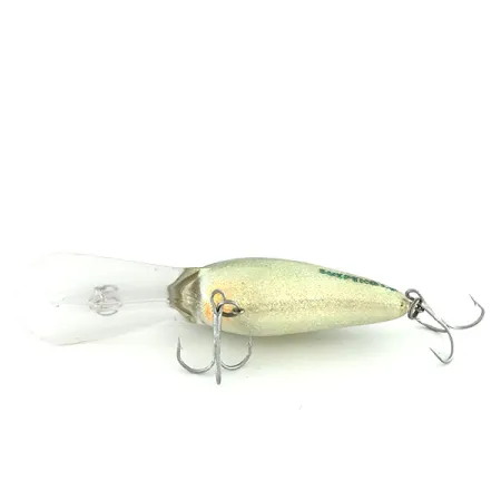 Norman DD22 HD Crankbait, Wit/Groene spikkels, 28g, Suspending, #9395
