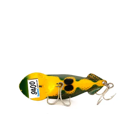 Buck Perry Spoonplug Lepel, Frog, 10g, Vintage, #9400