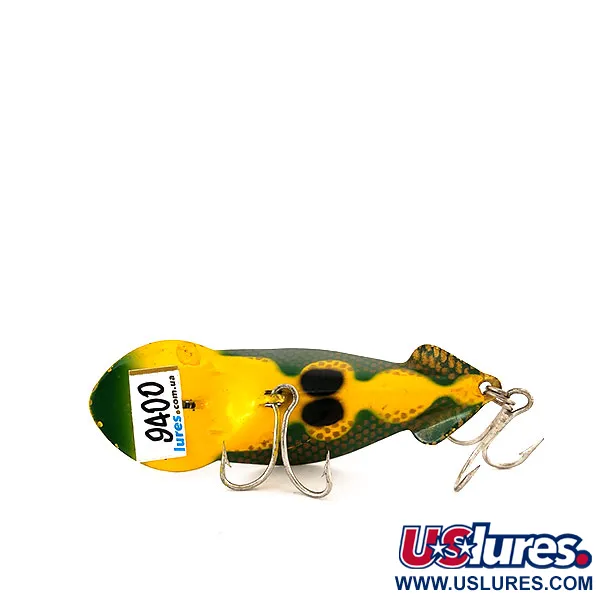 Buck Perry Spoonplug Lepel, Frog, 10g, Vintage, #9400