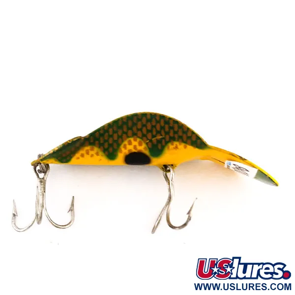 Buck Perry Spoonplug Lepel, Frog, 10g, Vintage, #9400