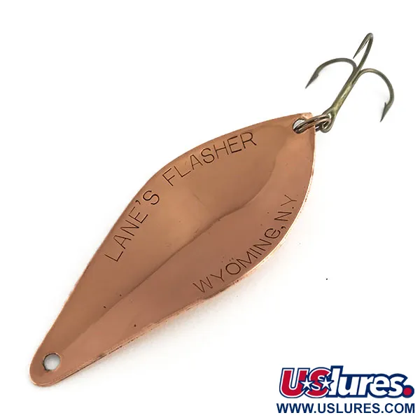 Lanes Tackle & Bait Lane's Flasher Lepel, Koper, 14g, Koperen afwerking, #9418