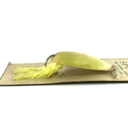 Hydro Lures Weedless Hydro Spoon Lepel, Geel/Zwart, 17g, wierloos, #9468