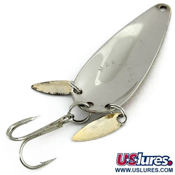 Marathon (with sonic blades) Lepel, Bruin / Nikkel, 12g, #9478