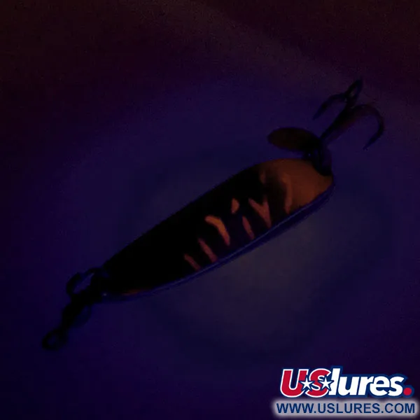 Luhr Jensen Krocodile Die #3 Lepel, Goud / Rood, 10g, Werpafstand, #9502