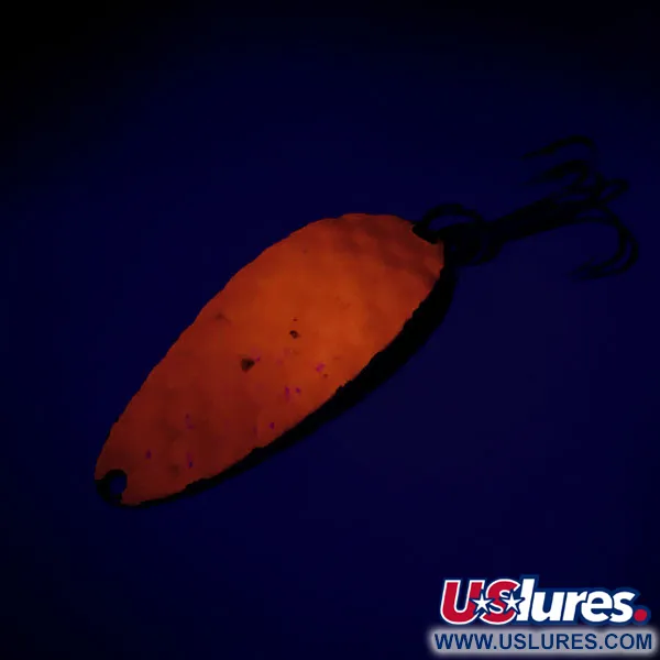 Acme Little Cleo Lepel, Oranje/Nikkel, 9g, Gehamerd, #9507