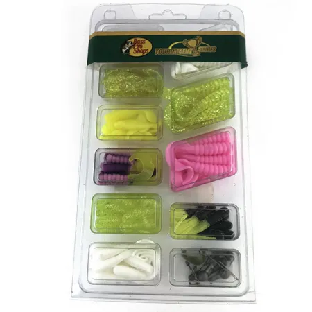 Bass Pro Shops Tournament Series 108pcs soft bait