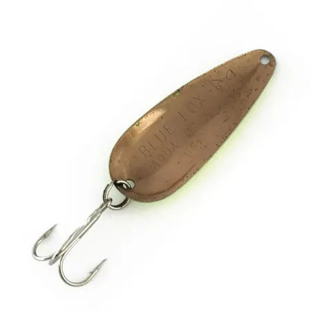 Blue Fox Aqua Spoon Lepel, Chartreuse/Zwart/Brons, 9g, USA, #9525