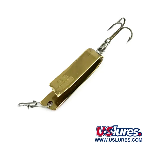 South Bend Super-Duper 501 Lepel, Goud / Rood, 2.3g, #9537