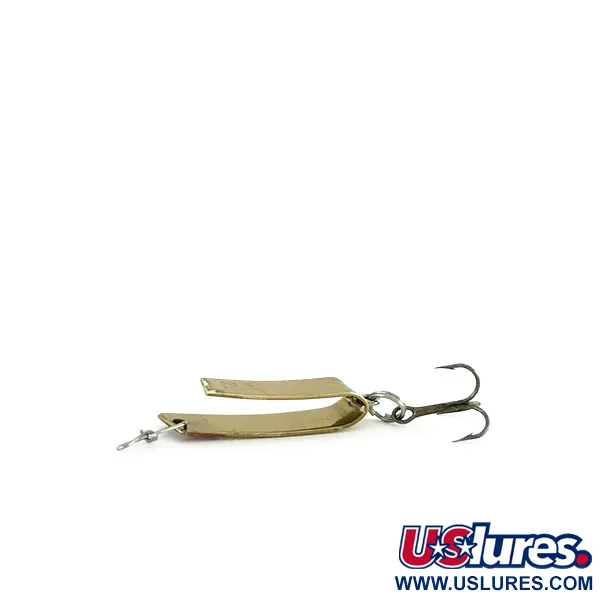 South Bend Super-Duper 501 Lepel, Goud / Rood, 2.3g, #9537