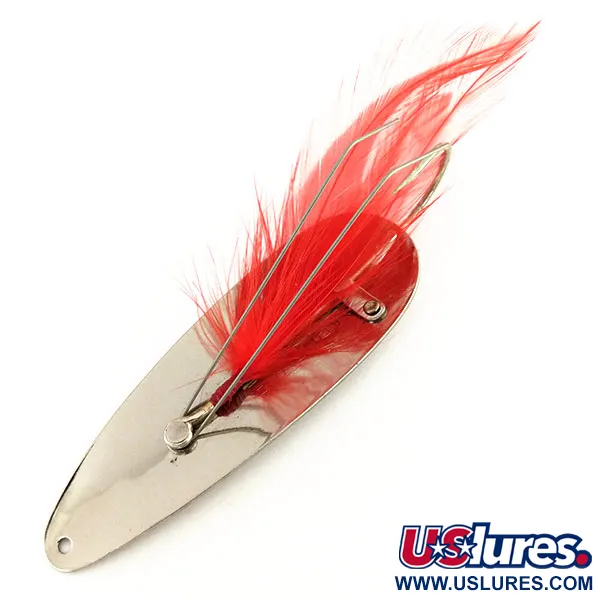 Eppinger Weedless Dardevle Lepel, Gehamerd zilver, 28g, #9543