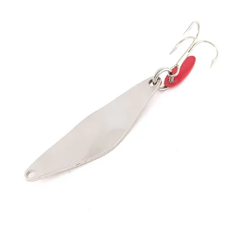 Bay de Noc Do-Jigger Lepel, Nikkel, 10g, Rode Lokvlag, #9551