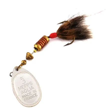 Mepps Aglia 3 dressed Spinner, Forel, 7.3g, Eekhoornstaart, #9553