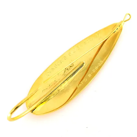 Weedless Johnson Silver Minnow Lepel, Goud, 31g, Wierloos, #9554