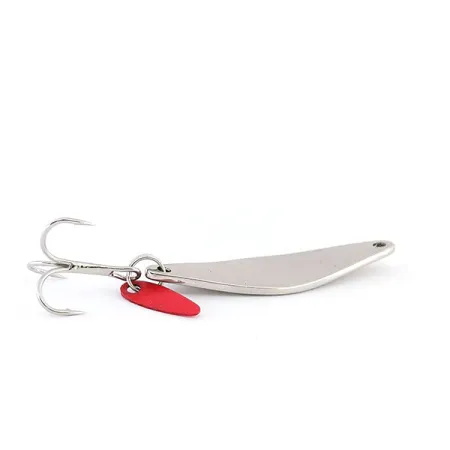 Bay de Noc Do-Jigger Lepel, Nikkel, 5g, Rood Lokblad, #9564