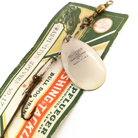 Pflueger Washington Spinner №1792 Spinner, Nikkel, 4g, Bull Dog, #9565