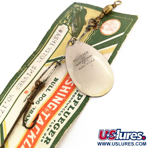 Pflueger Washington Spinner №1792 Spinner, Nikkel, 4g, Bull Dog, #9565