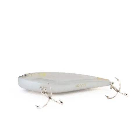 Yo-Zuri 3D VIB Trilplug, Goud/Zilver, 12g, Zinkend, #9777