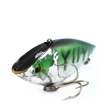 Cotton Cordell Ratt'l Spot Vibratieplug, Green Tiger, 21g, #9582