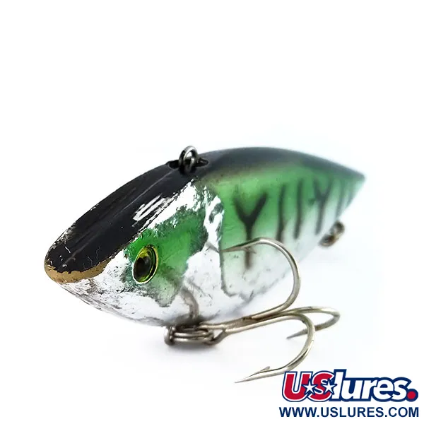 Cotton Cordell Ratt'l Spot Vibratieplug, Green Tiger, 21g, #9582