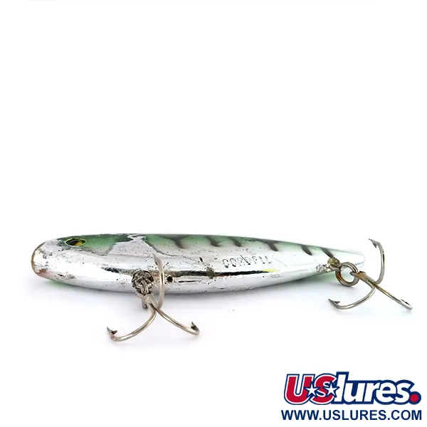 Cotton Cordell Ratt'l Spot Vibratieplug, Green Tiger, 21g, #9582