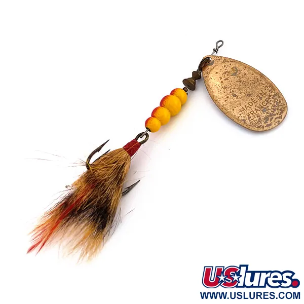 Mepps Aglia 5 Dressed Spinner, Koper, 14g, Eekhoornhaar, #9590