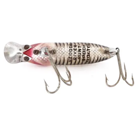 Heddon River Runt Spook Floating Kunstaas, Zilver/Rood, 12g, #9596