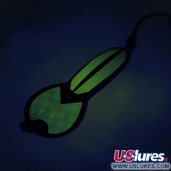 Luhr Jensen Loco Lite UV Lepel, Lime UV, 9g, Ondiep water, #9600