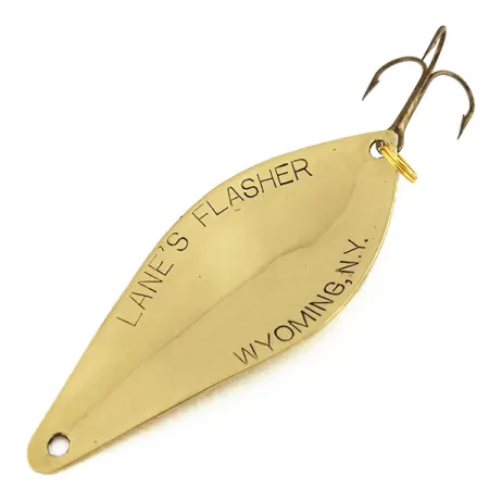 Lanes Tackle & Bait Lane's Flasher Lepel, Goud, 14g, #9601