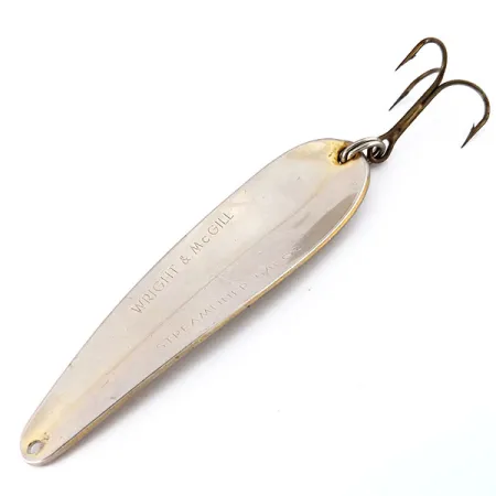 Wright & McGill Streamliner Lepel, Nikkel, 18g, Vintage, #9602