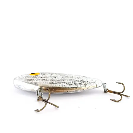 Rebel Wiggle Shad Zinkende Rattlebait, Zilver, 7g, Vintage, #9603
