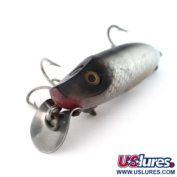 Heddon River Runt Plug, Zilver, 12g, Floating, #9607