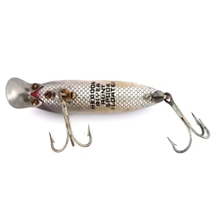 Heddon River Runt Plug, Zilver, 12g, Floating, #9607