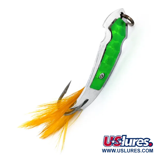 Tony Accetta Pet Spoon 13 Lepel, Nikkel / Groen, 5g, Veren, #9609